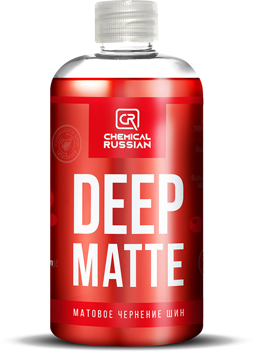 Chemical Russian Deep Matte - матовое чернение шин, 500 мл