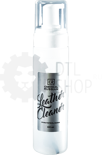 Chemical Russian Leather Cleaner - деликатный очиститель кожи в пенообразователе, 200 мл - 2